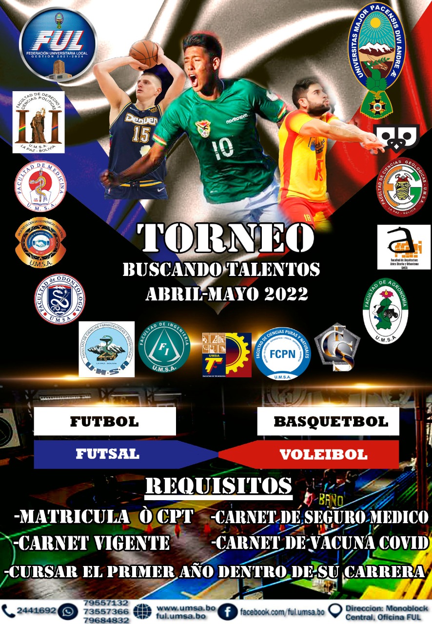Torneo - FUL - Universidad Mayor de San Andrés